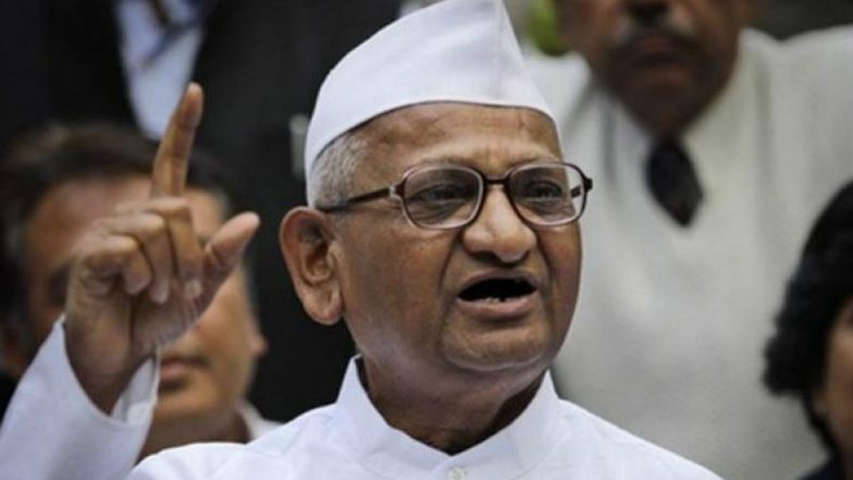 Anna Hazare to Launch Hunger Strike for Lokpal from October 2