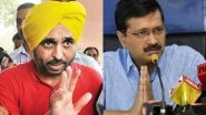 AAP Punjab Chief Bhagwant Mann Quits Post After Arvind Kejriwal's Apology to Bikram Singh Majithia