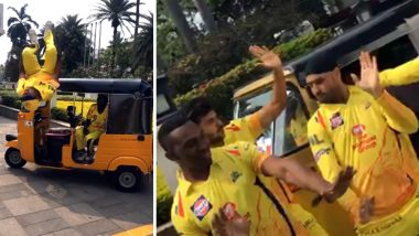 Team CSK’s Day Out in Pics & Video: From Summersalt to Dancing MS Dhoni’s Men Are Reuniting for IPL 2018