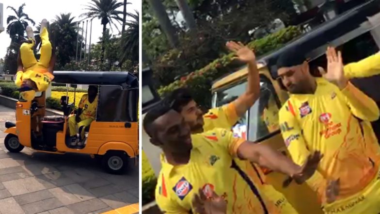Team CSK&rsquo;s Day Out in Pics & Video: From Summersalt to Dancing MS Dhoni&rsquo;s Men Are Reuniting for IPL 2018