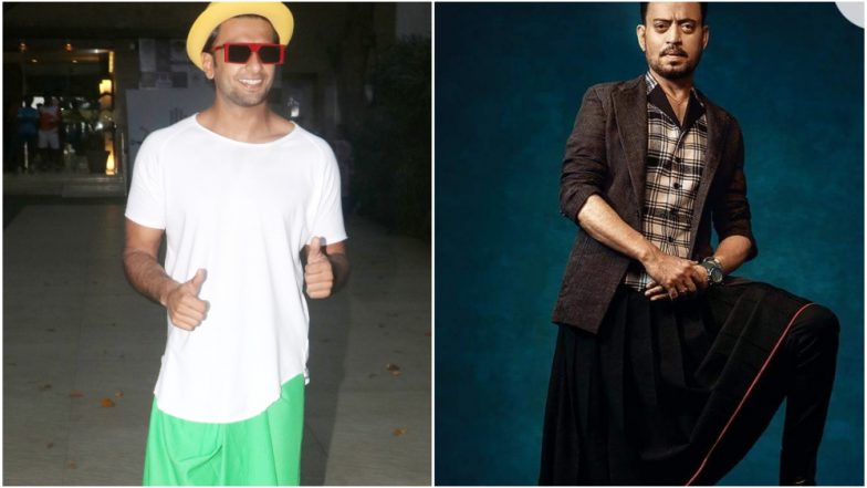 Ranveer Singh Sporting a Green Skirt on Women’s Day: Pics of Celebs Who Have Made a Similar Style Statement