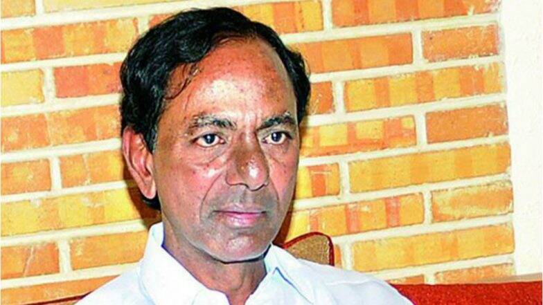 BJP MLA Warns Against Carvings of K Chandrashekhar Rao's Face on Temple Pillars BJP MLA Warns Against Carvings of K Chandrashekhar Rao's Face on Temple Pillars