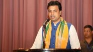 BJP Former Minister Ratan Chakraborty Claim, Myanmar Based Drug Peddlers Threaten to Kill Tripura CM Biplab Kumar Deb