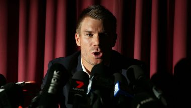 David Warner Breaks Down During Press Conference on Ball Tampering Row: Watch Video of Batsman Apologising at Sydney