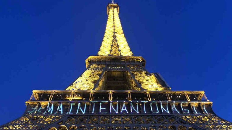 Eiffel Tower Illuminates in a Powerful Message on International Women's Day 2018