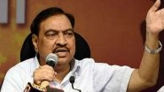 Eknath Khadse Smells a Rat in Mantralaya&rsquo;s Pest Control Scheme, Demands Enquiry