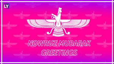 Nowruz Mubarak 2018 Greetings: Forward These Picture Messages and GIF Images on WhatsApp, Facebook & Instagram on Parsi New Year!