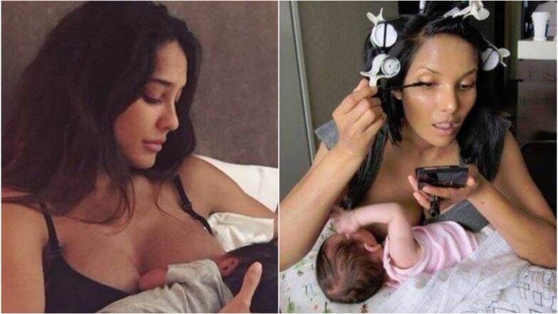 Breastfeeding Model's 'on the Face of It' Message!