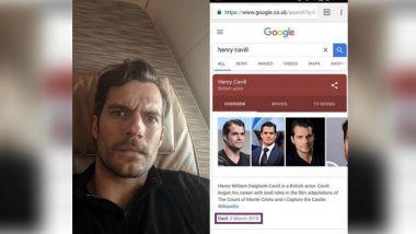 Henry Cavill is NOT DEAD, Google! Justice League's Superman Quashes Death Hoax Pokes Fun at Internet