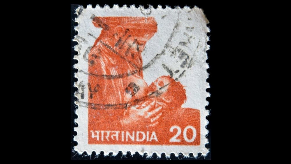 This postage stamp that bears a striking resemblance to Grihalakshmi's cover shoot was released in the 80s. This postage stamp that bears a striking resemblance to Grihalakshmi's cover shoot was released in the 80s.