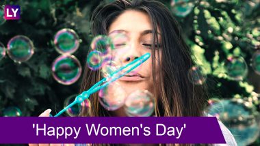 International Women's Day 2018 Greetings: Motivational WhatsApp GIF Image Messages, SMS, Facebook Status to Wish a Happy Women's Day