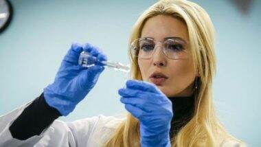 Ivanka Trump's Picture Posing as Scientist Becomes Material For Memes on Social Media