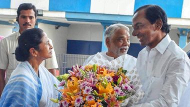 KCR Meets Mamata Banerjee, Pitches For 'Federal Front'; Says Congress 'Won't Do Miracle' if Voted to Power