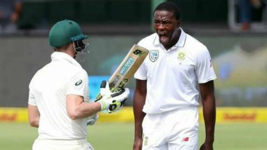 Kagiso Rabada Charged for Steve Smith Send-off During South Africa vs Australia First Test