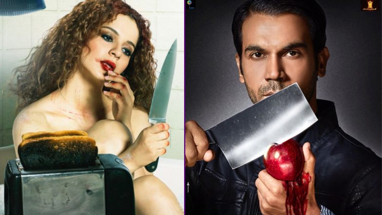 Mental Hai Kya New Poster Look 3: Kangana Ranaut and Rajkumar Rao Look Their Weirdest Best!