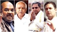 Karnataka Elections 2018 Opinion Poll Results: Jan Ki Baat-Republic Survey Predicts Hung Assembly, BJP to Emerge Single Largest