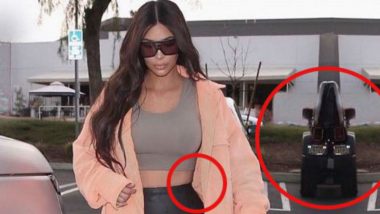 Kim Kardashian Caught! Style Queen's Photoshopped Picture With a Squashed Car Gets Trolled on Social Media