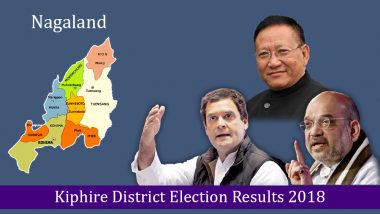 Nagaland – Kiphire District Election Results 2018: Who is Winning From Pungro Kiphire and Seyochung Sitimi Assembly Seats?