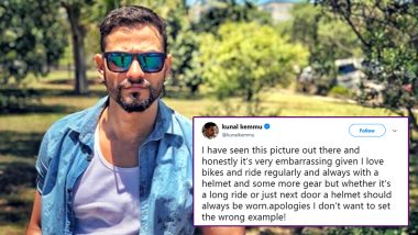 Kunal Kemmu Is Sorry For Not Wearing Helmet; So Should Be Mumbai Police For This Rude Reaction!