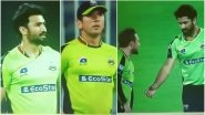 Sohail Khan-Yasir Shah Fight Video: Lahore Qalandars' Players Involved in Scuffle During PSL 2018 Match