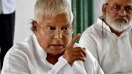 RJD Chief Lalu Prasad Yadav Has Sleepless Nights in Ranchi Hospital, and the Reason Is Stray Dogs