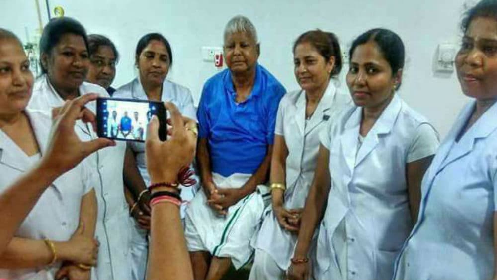 RJD Chief Lalu Prasad Yadav admitted to AIIMS; doctor says condition stable