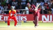 ICC World Cup Qualifiers 2018: Marlon Samuels Guides West Indies to Thumping Win Over Zimbabwe