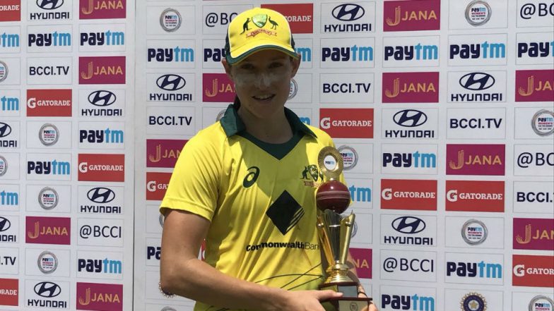 Megan Schutt Becomes First Australian Woman to Claim a T20I Hat-Trick, Watch Video