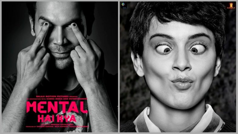 Mental Hai Kya First Look OUT: Rajkummar Rao and Kangana Ranaut’s Goofy Avatar Makes us Curious