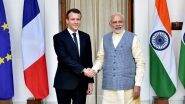 'Welcome Investments in Defence Under Make in India From France', Says PM Modi in Joint Briefing With Emmanuel Macron
