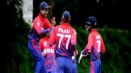 ICC World Cup Qualifiers: Nepal Cricket Team Gain ODI Status for the First Time With Win Over Papua New Guinea
