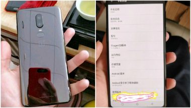 OnePlus 6 Phone Images Leaked Online, Shows iPhone X Like Features
