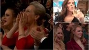 Oscars 2018 Top Funny Moments: Meryl Streep Jumping in Joy, Jennifer Lawrence-Emma Stone Laughing GIF, & Much More