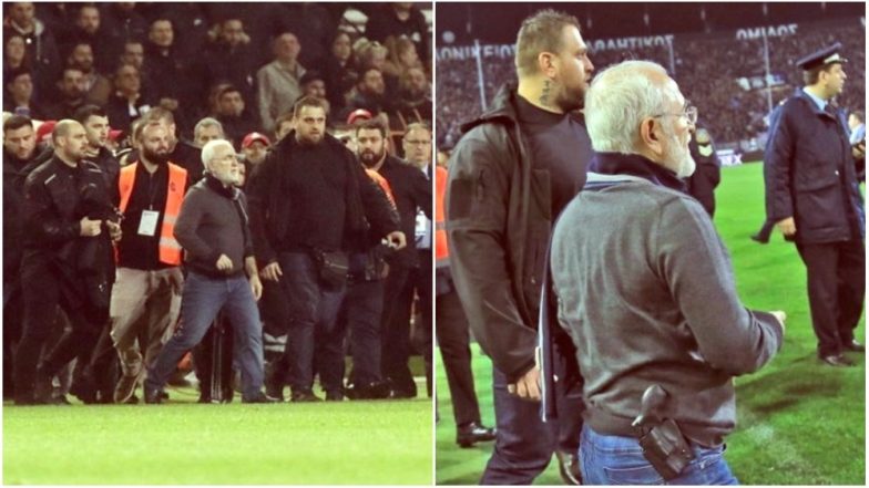 PAOK Salonika FC President Apologises After Gun Incident During Match Against AEK Athens