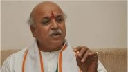 Pravin Togadia Escapes Unhurt as Truck Hits His Car at Suraj in Gujarat
