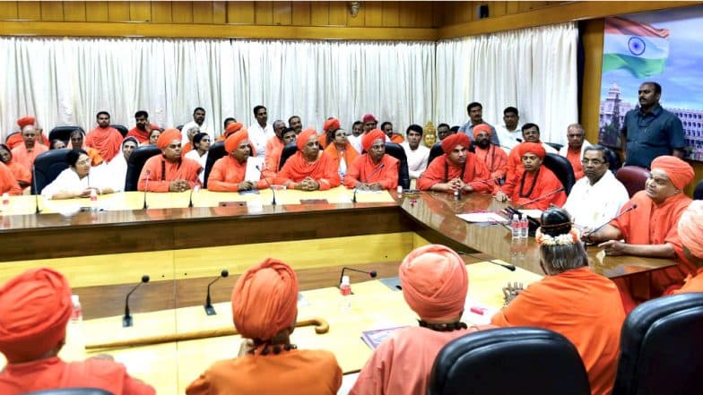 Karnataka Cabinet Accords Minority Religion Status To Lingayats Karnataka Cabinet Accords Minority Religion Status To Lingayats