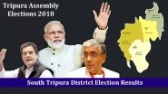 South Tripura District Assembly Election Results 2018: Who is Winning From Belonia, Hrishyamukh, Rajnagar, Santirbazar & Other Constituencies?