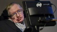 Stephen Hawking Passed Away: PM Narendra Modi Condoles Demise of Cosmologist