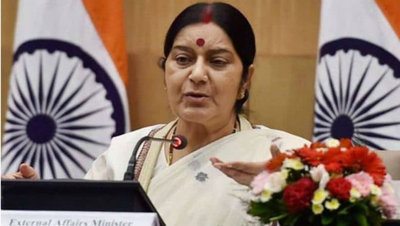 Sushma Swaraj Urged to Help Bring Back Jammu and Kashmir Student's Body From Bangladesh Sushma Swaraj Urged to Help Bring Back Jammu and Kashmir Student's Body From Bangladesh