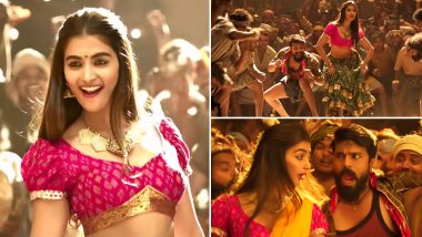 Rangasthalam Song Jigelu Rani Promo: Ram Charan and Pooja Hegde's Electrifying Moves Uplift An Otherwise Mediocre Item Song