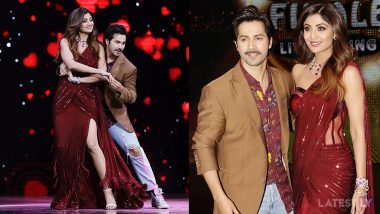 Varun Dhawan And Shilpa Shetty Have Mad Fun On The Sets Of Super Dancer 2 And These Pictures Are Proof