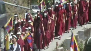 Tibetan Women's Association (TWA) Hold Anti-China Protests in Dharamshala