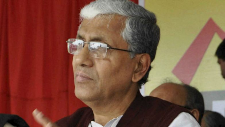 Manik Sarkar Resigns as Tripura Chief Minister
