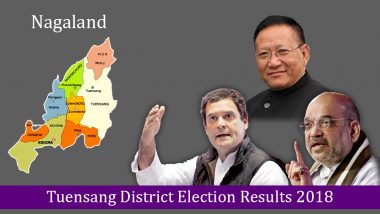 Nagaland – Tuensang District Election Results 2018: Who is Winning from Longkhim Chare, Noklak, Noksen, Shamator Chessore, Thonoknyu & Other Assembly Seats?