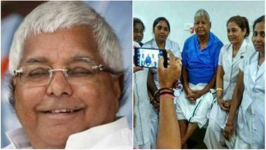 Lalu Prasad Yadav Clicked With RIMS Nurses: This Cute Picture of Fodder Scam Convict Goes Viral