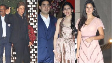 Shah Rukh Khan, Katrina Kaif Are The FIRST Guests At Akash Ambani And Shloka Mehta's Engagement Bash