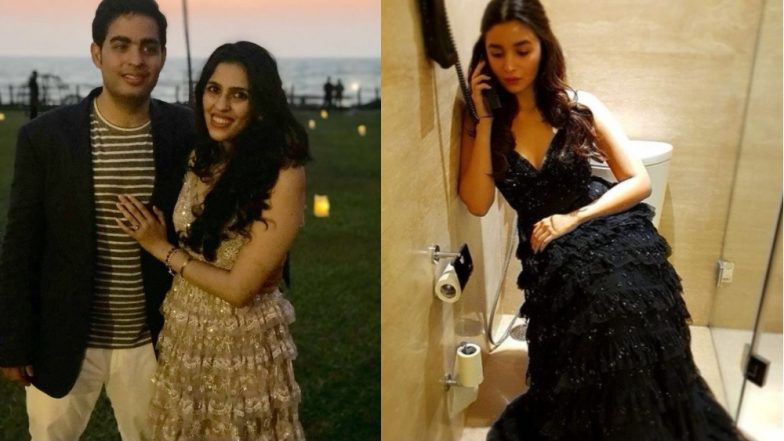 Akash Ambani's Fianc&eacute;e Shloka Mehta Takes Style Inspiration From Alia Bhatt For Pre-wedding Shoot: We Have Pics to Prove