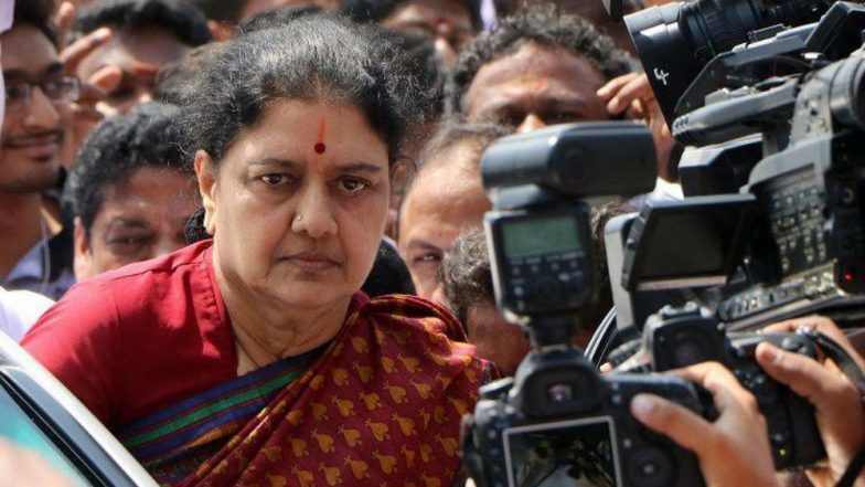Sasikala Gets 15-Day Parole to Attend Husband Natarajan’s Last Rites