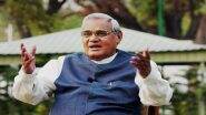 Atal Bihari Vajpayee Dies at 93: Bharat Ratna And Former Indian Prime Minister Breathes His Last at Delhi's AIIMS Hospital
