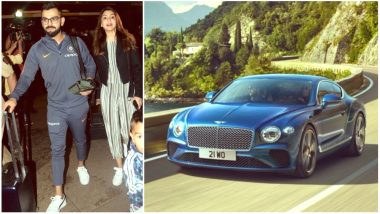 Virat Kohli Caught on Video Driving 5-Year-old Bentley Continental GT While His Luxurious Audi Cars Wait in The Garage!